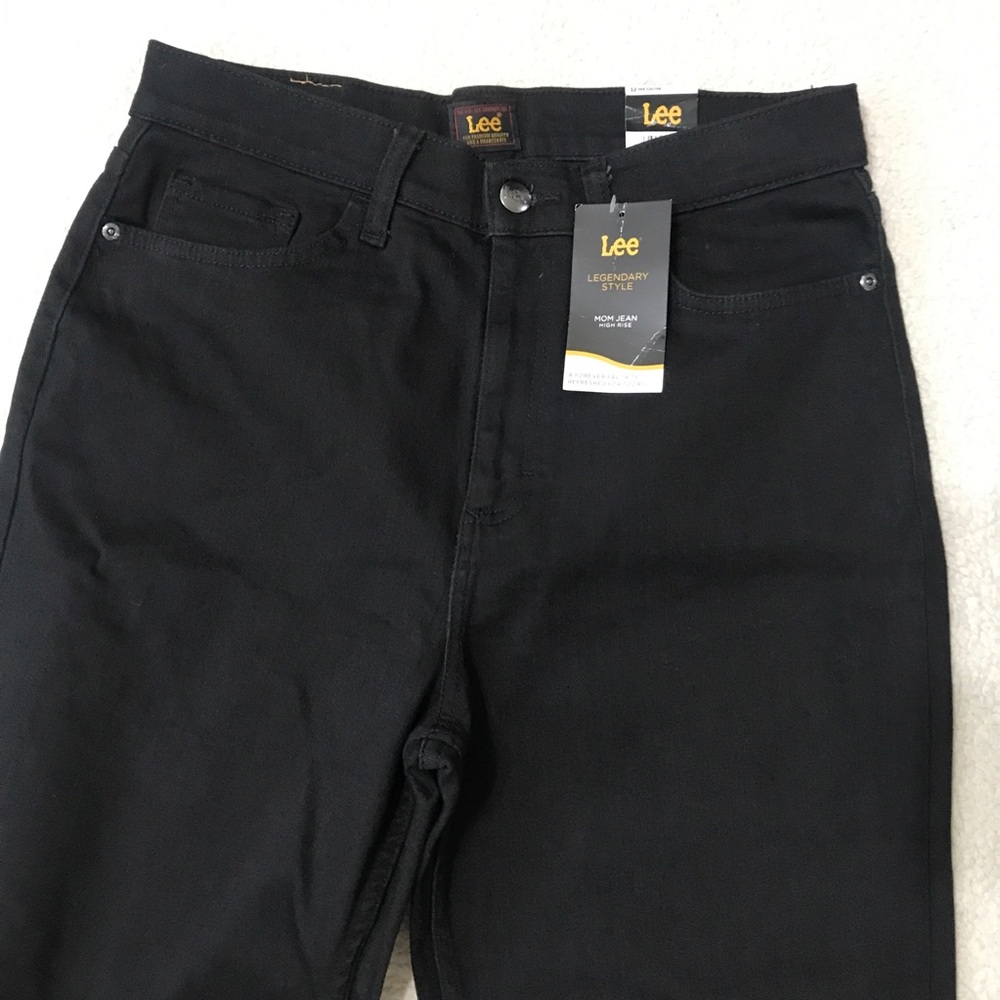 Lee High Rise Mom Jeans Black 🚨 - Picture 6 of 16